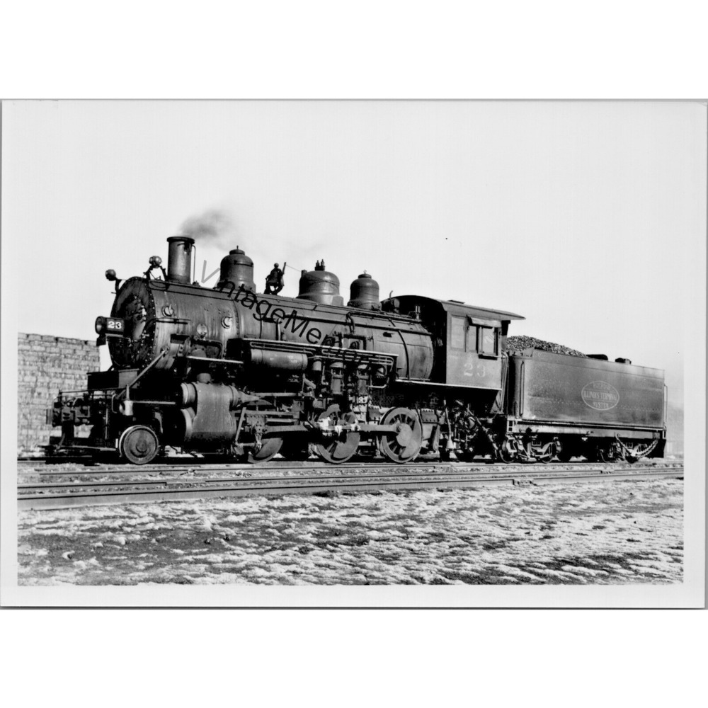 VTG‎ Illinois Terminal Company Railroad System 23 Steam Locomotive T2-35